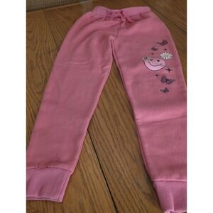 Girls "Pink Velvet" Brand Joggers Size 8